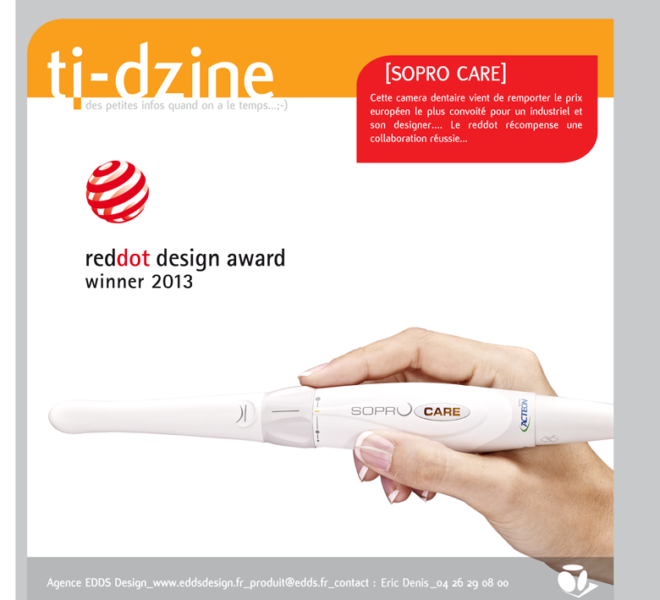 Ti-dzine Acteon Soprocare Red Dot Design Award