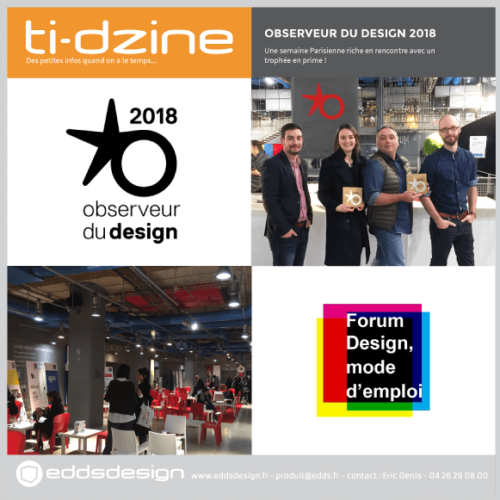 Ti-dzine Observeur Design 2018