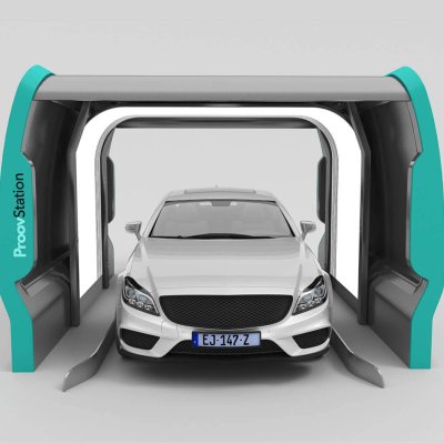 Weproov – Arche d’inspection Proovstation